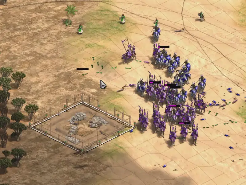 Screenshot che mostra la Castle foundation range mod nel gioco