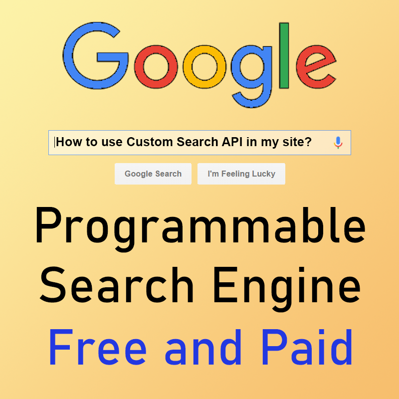 How to use Google Programmable Search Engine (CSE) in your website
