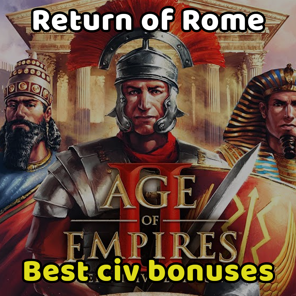 5 migliori bonus civiltà in AOE2: Return of Rome