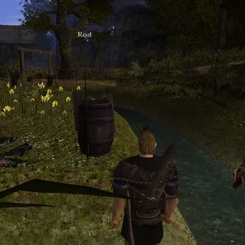 How to solve the "fishing rod disappeared" problem and get a new one - Gothic 2: Chronicles Archolos