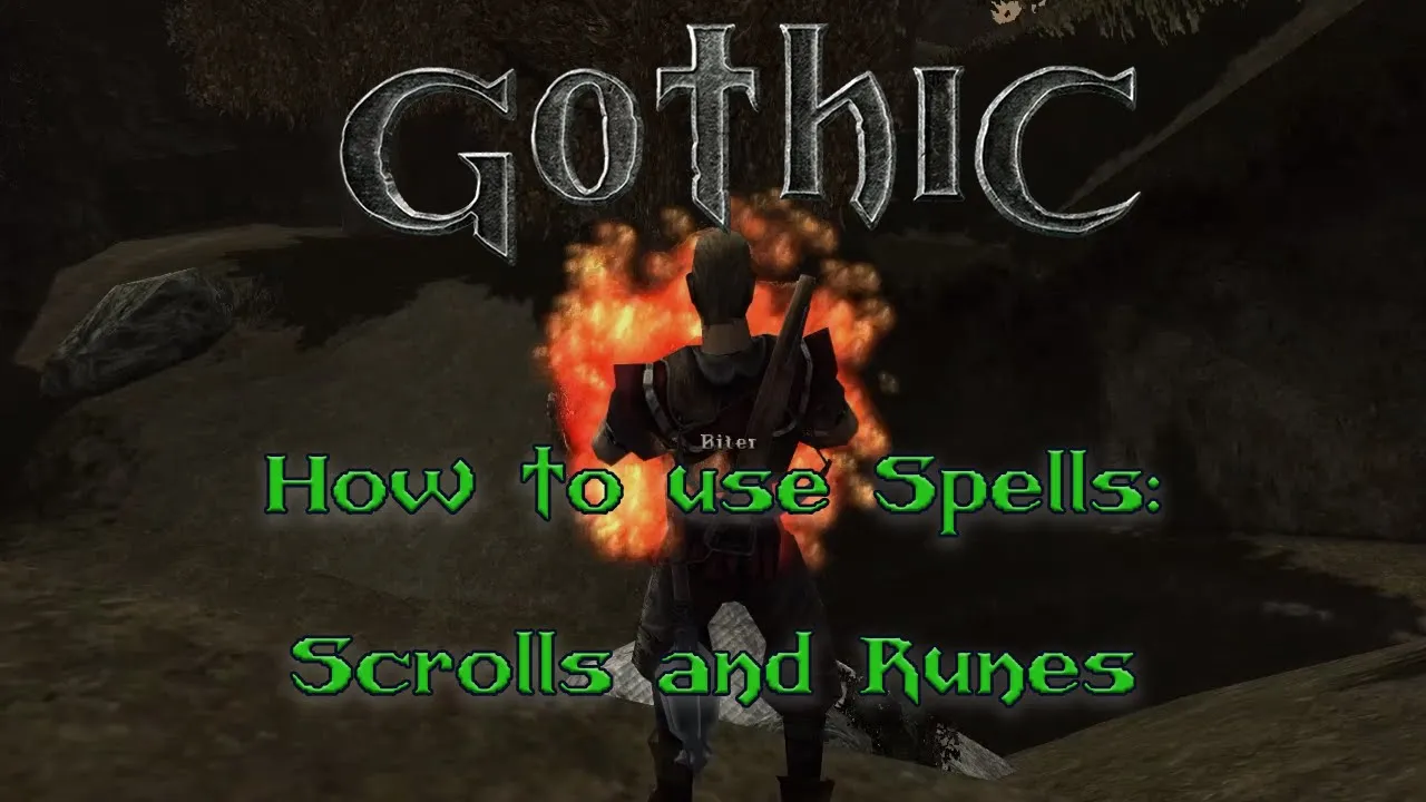 Gothic 1: Come usare gli incantesimi, pergamene e rune - Gothic tutorials