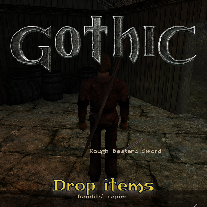 Gothic: How to drop items